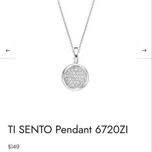 Silver Pendant Necklace